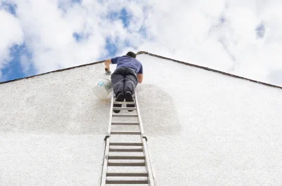Peinture extérieure à Blanzay — façades et ravalement